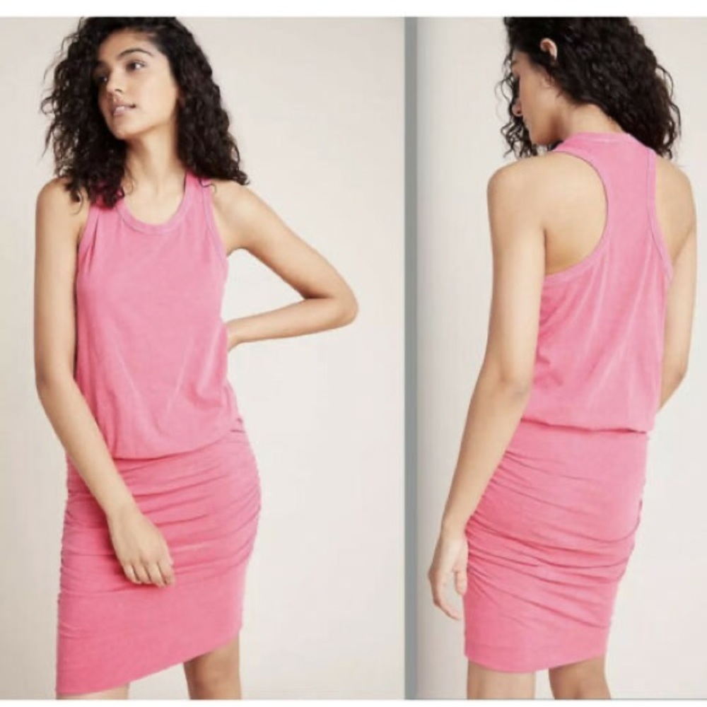 Sundry Pink Racerback Dress - Picture 3 of 4